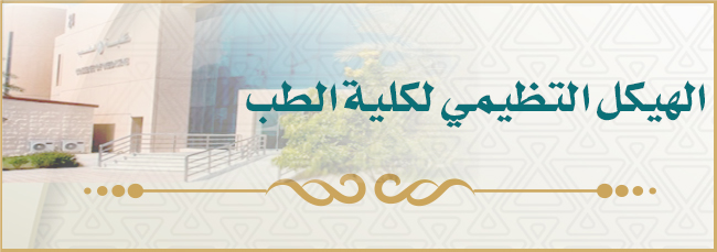 الهيكل التنظيمي لكلية الطب | جامعة الملك فيصل